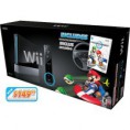 Wii Negro Bundle con Mario Kart Wii